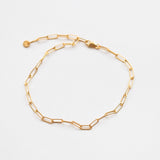 Stevie anklet gold