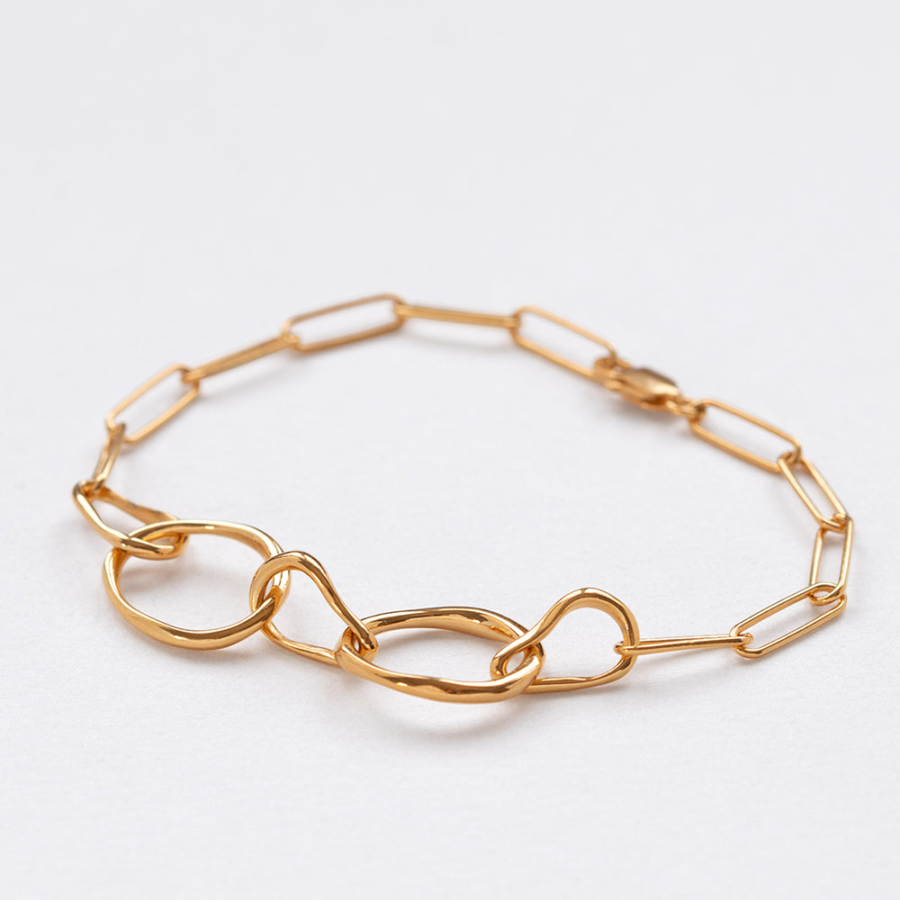 Strolling bracelet gold