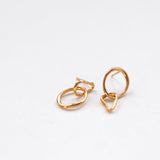 Strolling earrings gold