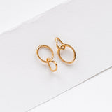 Strolling earrings gold