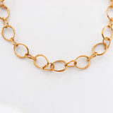 Strolling necklace gold