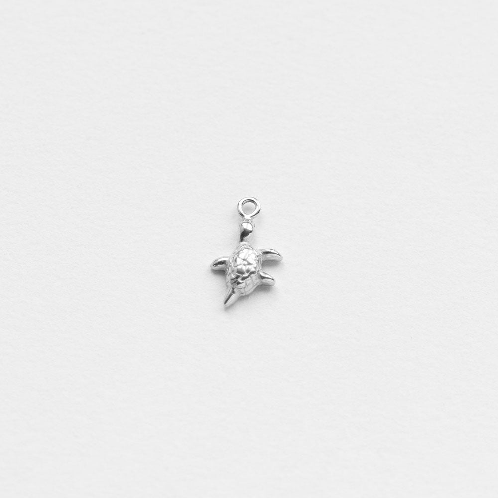 Tartaruga earring charm silver