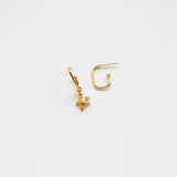 Tartaruga earring charm gold