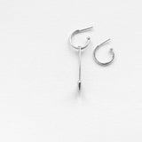 Vibing earring silver