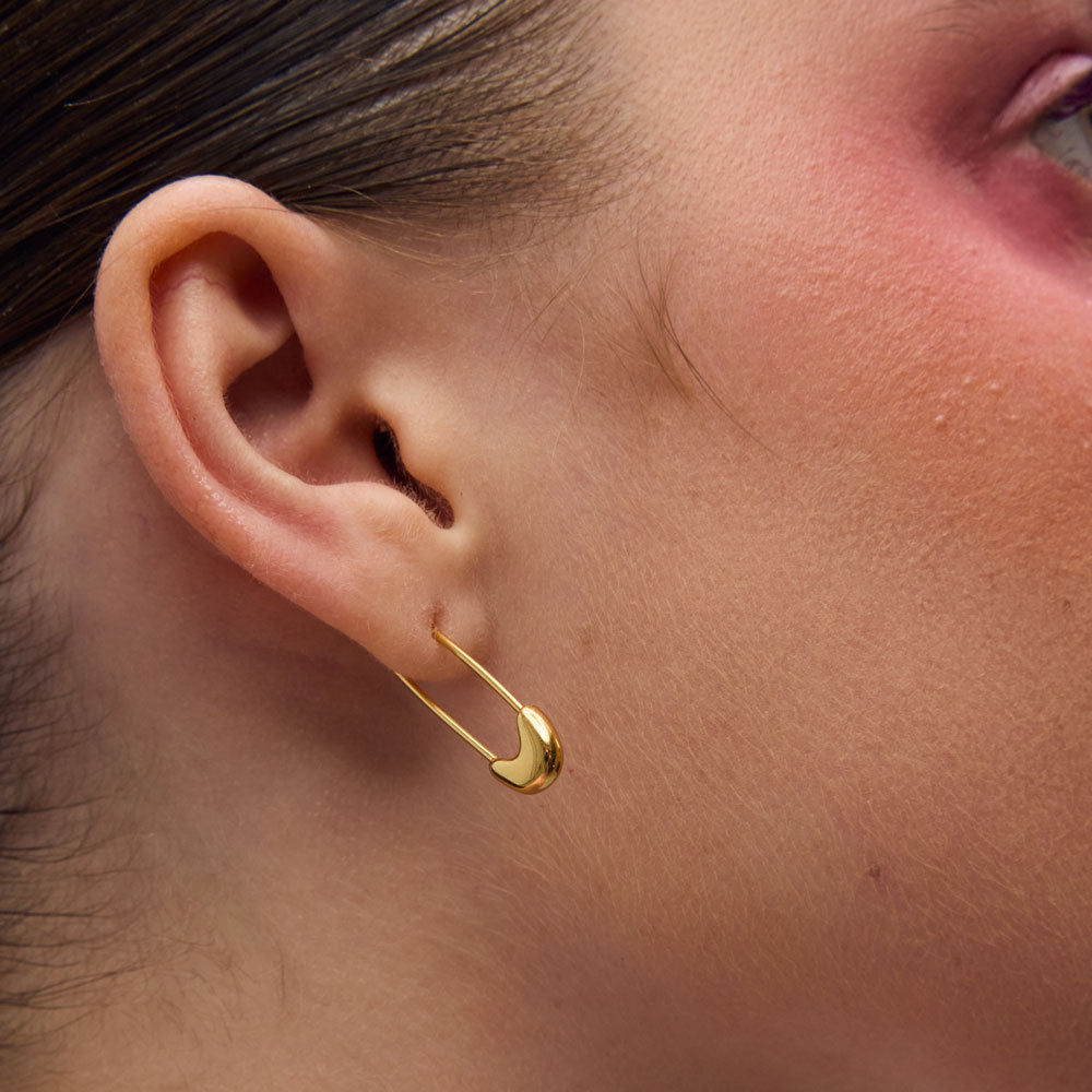 Vibing earring gold