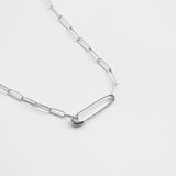 Vibing necklace silver