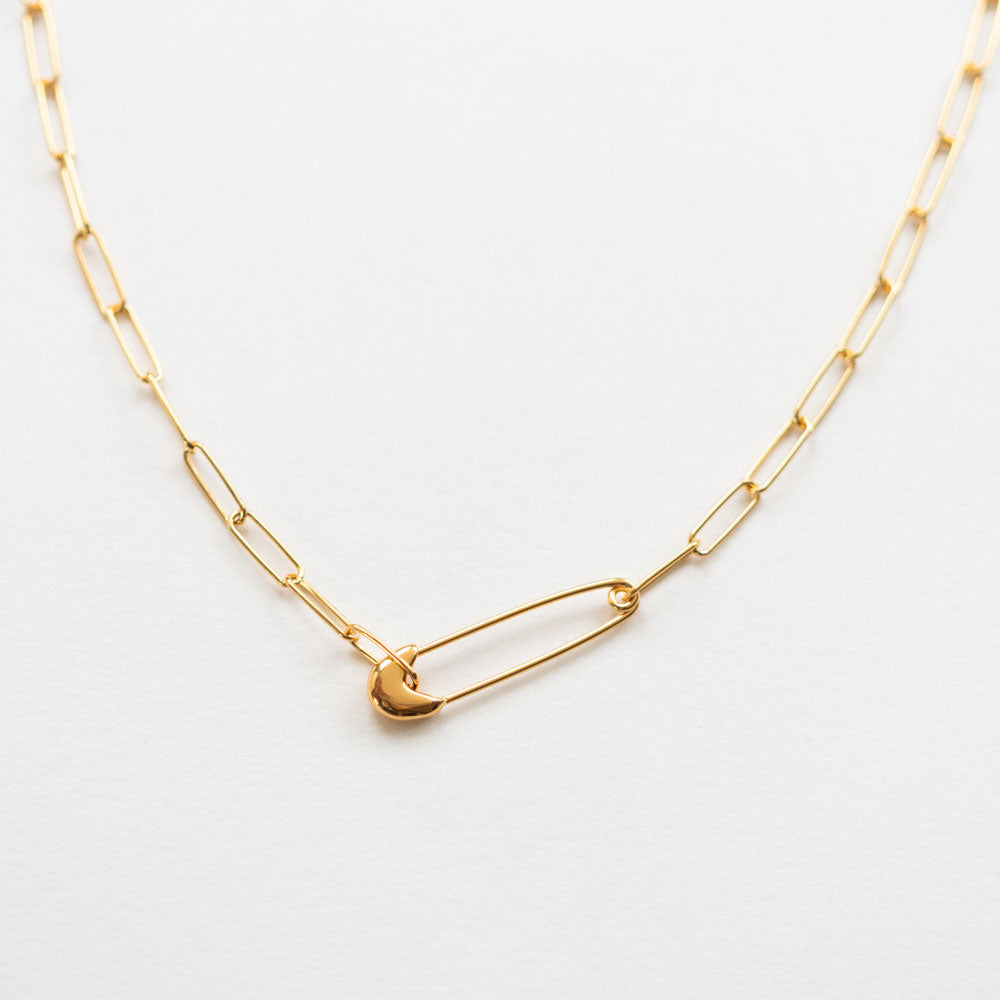 Vibing necklace gold