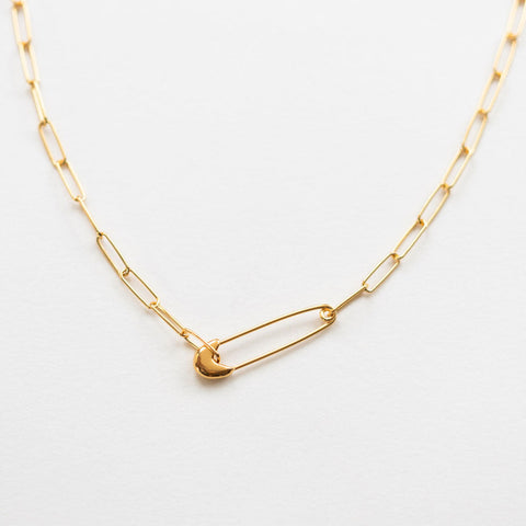 Vibing necklace gold