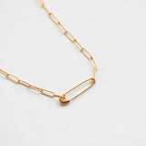 Vibing necklace gold