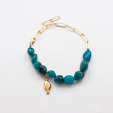 Votsalo apatite bracelet gold