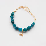 Votsalo apatite bracelet gold