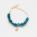 Votsalo apatite bracelet gold