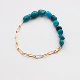 Votsalo apatite bracelet gold