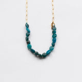 Votsalo apatite necklace gold