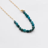 Votsalo apatite necklace gold