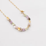 Votsalo quartz gold necklace