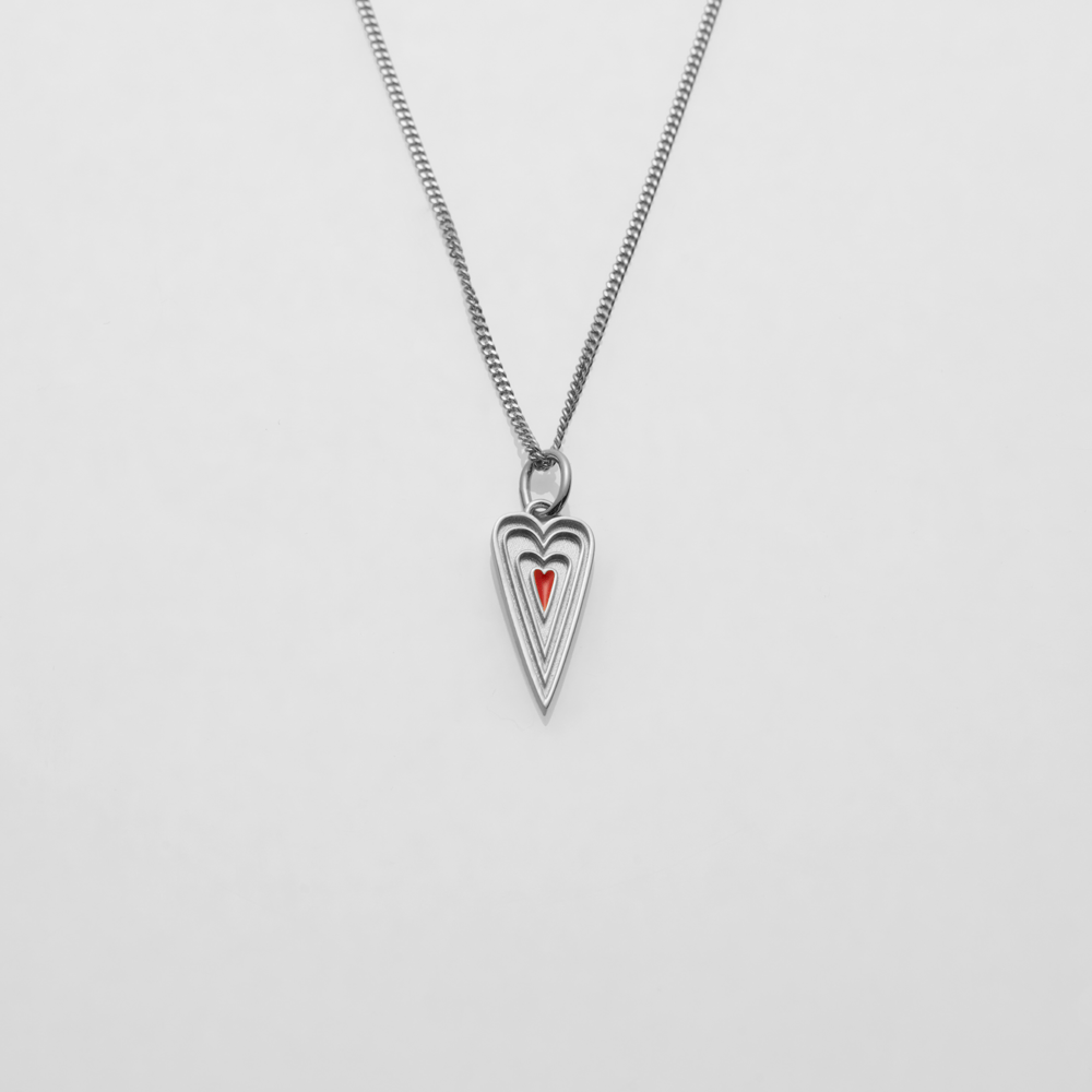 Μου'χεις Κλέψει την Καρδιά vol.II necklace silver