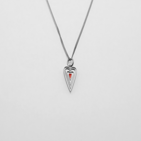 Μου'χεις Κλέψει την Καρδιά vol.II necklace silver