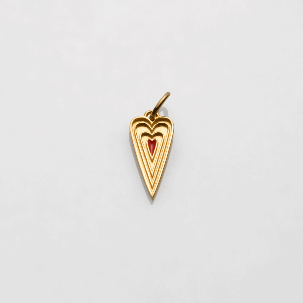 Μου'χεις Κλέψει την Καρδιά vol.II necklace charm gold