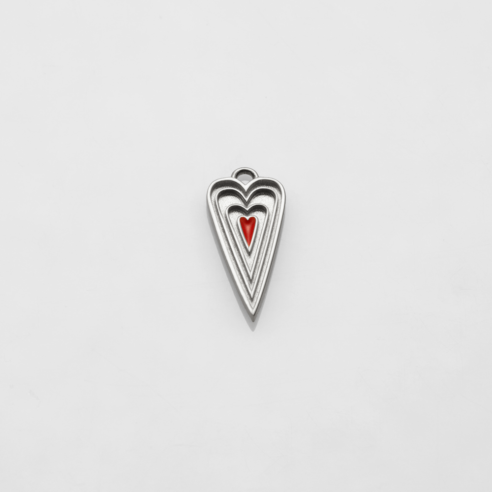 Μου'χεις Κλέψει την Καρδιά vol.II hoop charm silver