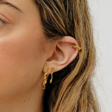 Sirène soprano hoops gold