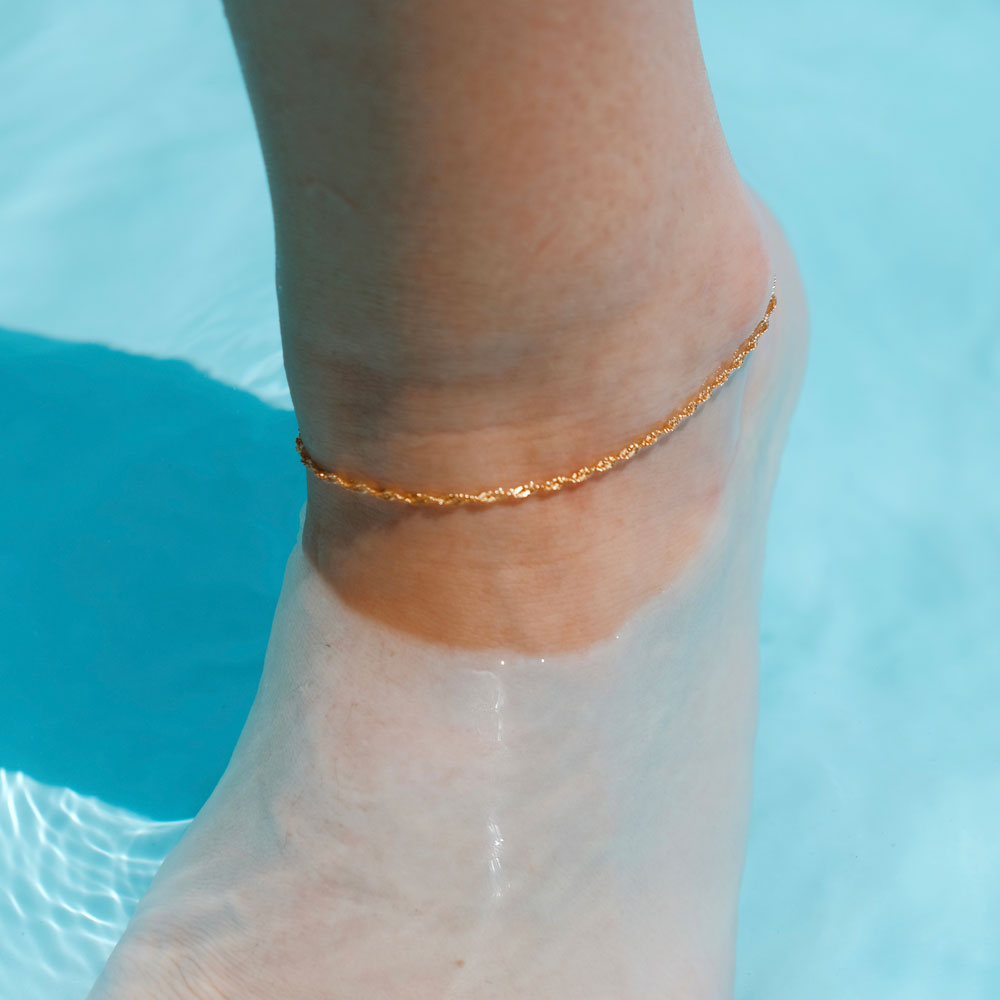 Suki anklet gold