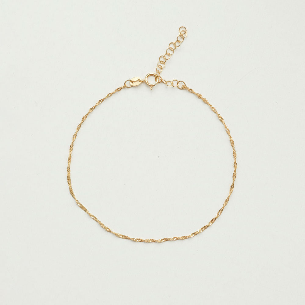 Suki anklet gold