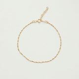 Suki anklet gold