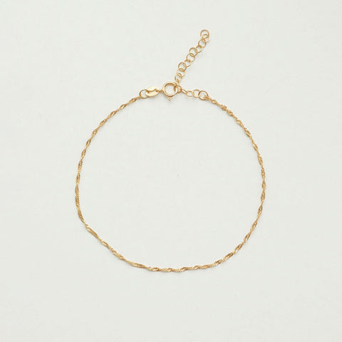 Suki anklet gold