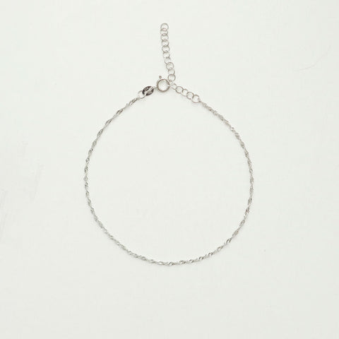 Suki anklet silver