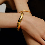 Vague bracelet gold