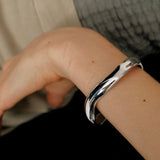 Vague bracelet silver