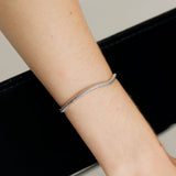 Vague sauvage bracelet silver