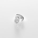 Cuff Aye earring silver