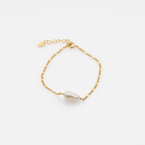 Sea & Sun fancy pearl bracelet gold