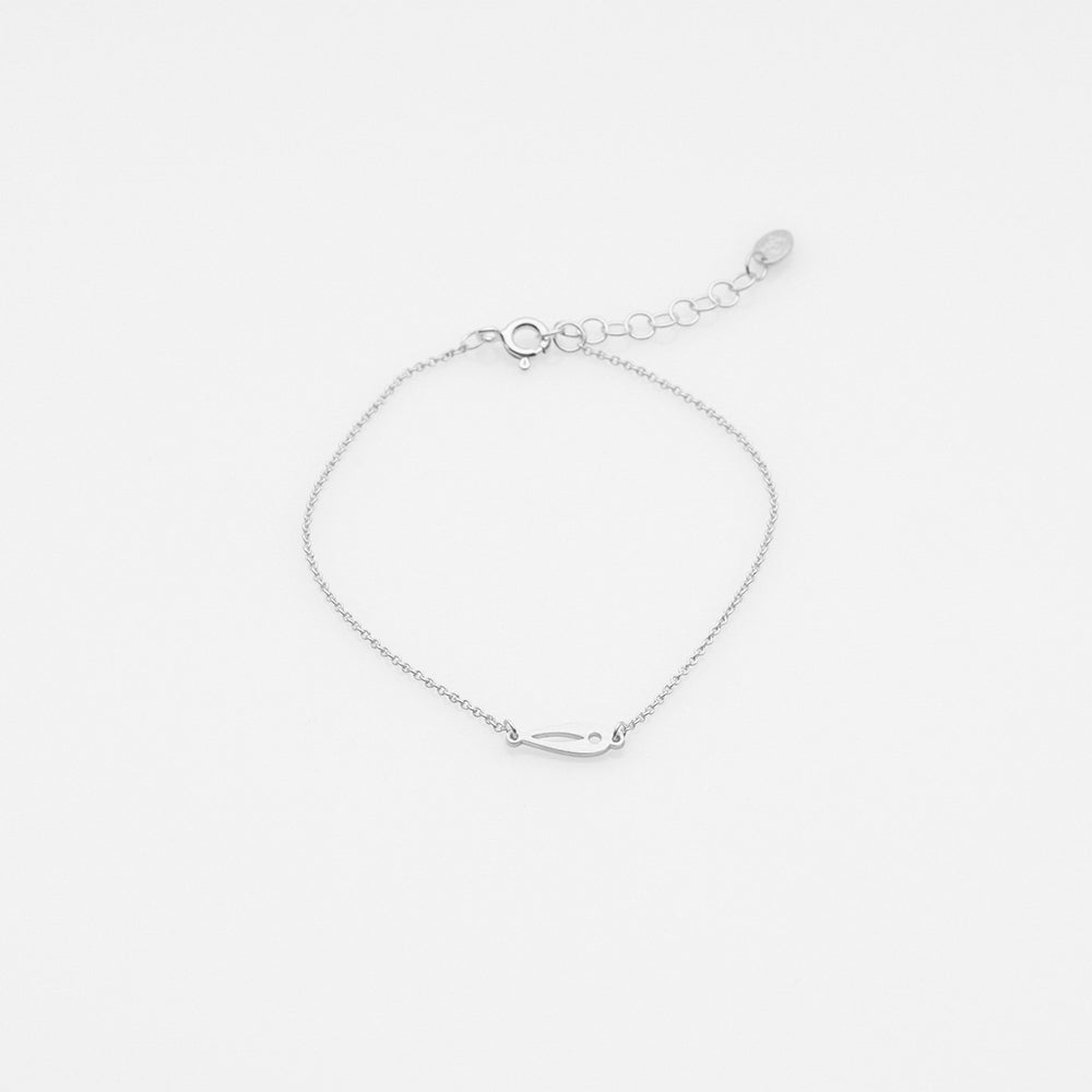 Fish Bouquet bracelet silver