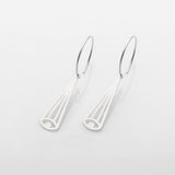 Aye hoop earrings silver