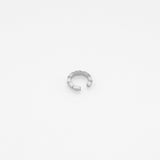 Tiny Treasures navette cuff earring silver