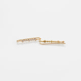 Alexa earrings 14K yellow gold with diamonds
