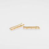 Alexa earrings gold