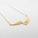 Aye double necklace gold