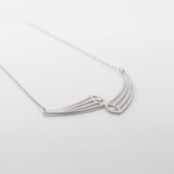 Aye double necklace silver