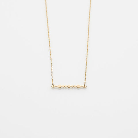 Alexa necklace 14K yellow gold