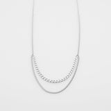 Stevie 3 necklace silver