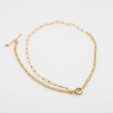 Stevie 2 necklace gold