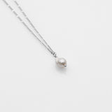 Sea & Sun fancy pearl necklace silver