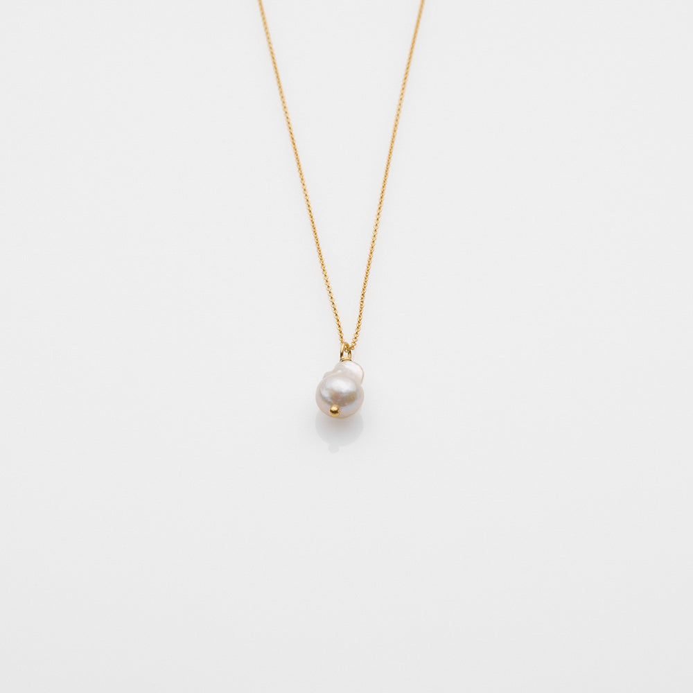 Sea & Sun pearl necklace gold