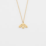 Fish Bouquet necklace gold