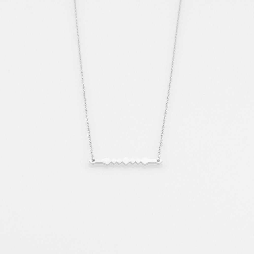 Alexa necklace silver