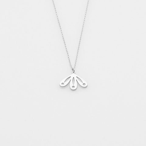 Fish Bouquet necklace silver